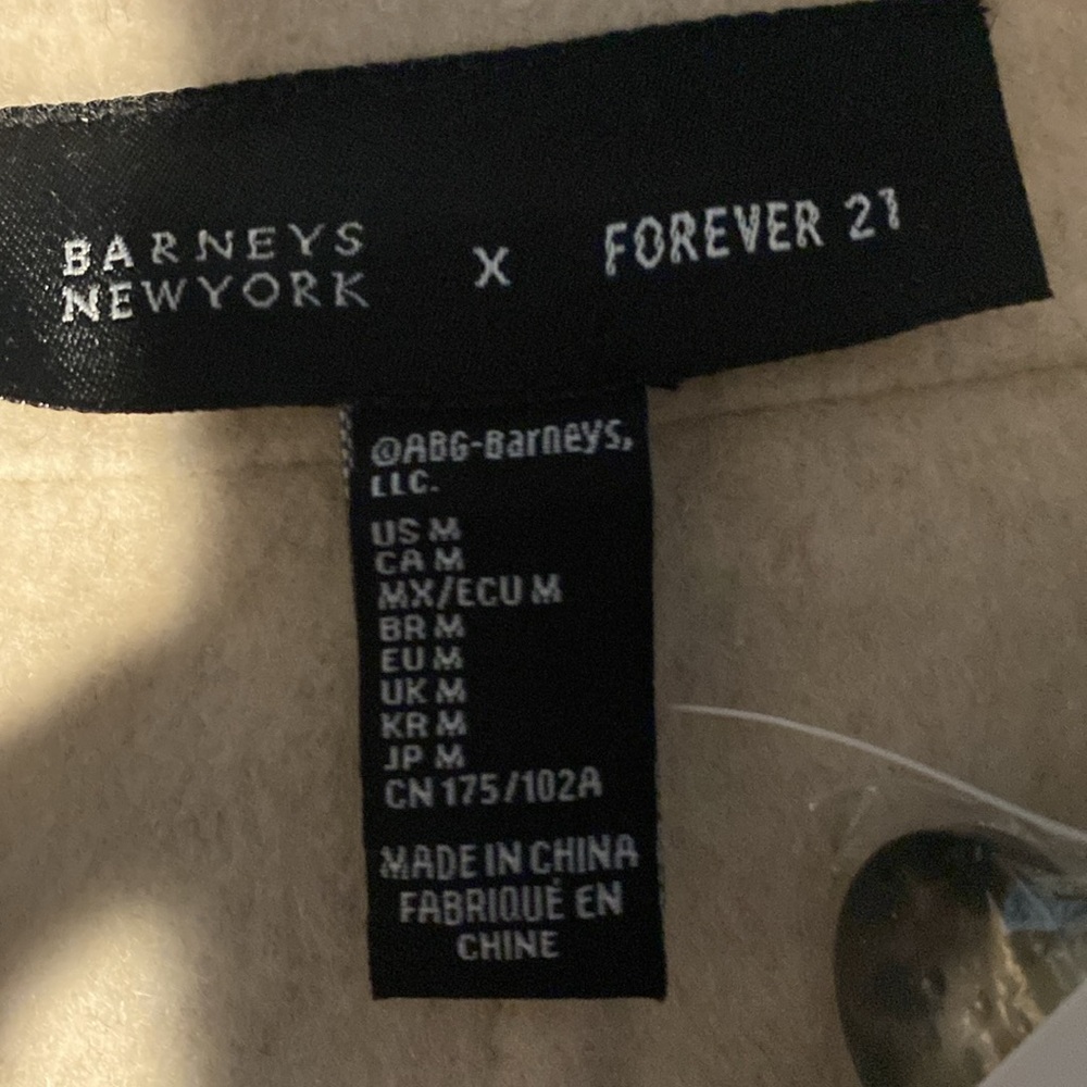 Forever 21 Men’s Long Double Breasted Coat - Picture 6 of 6
